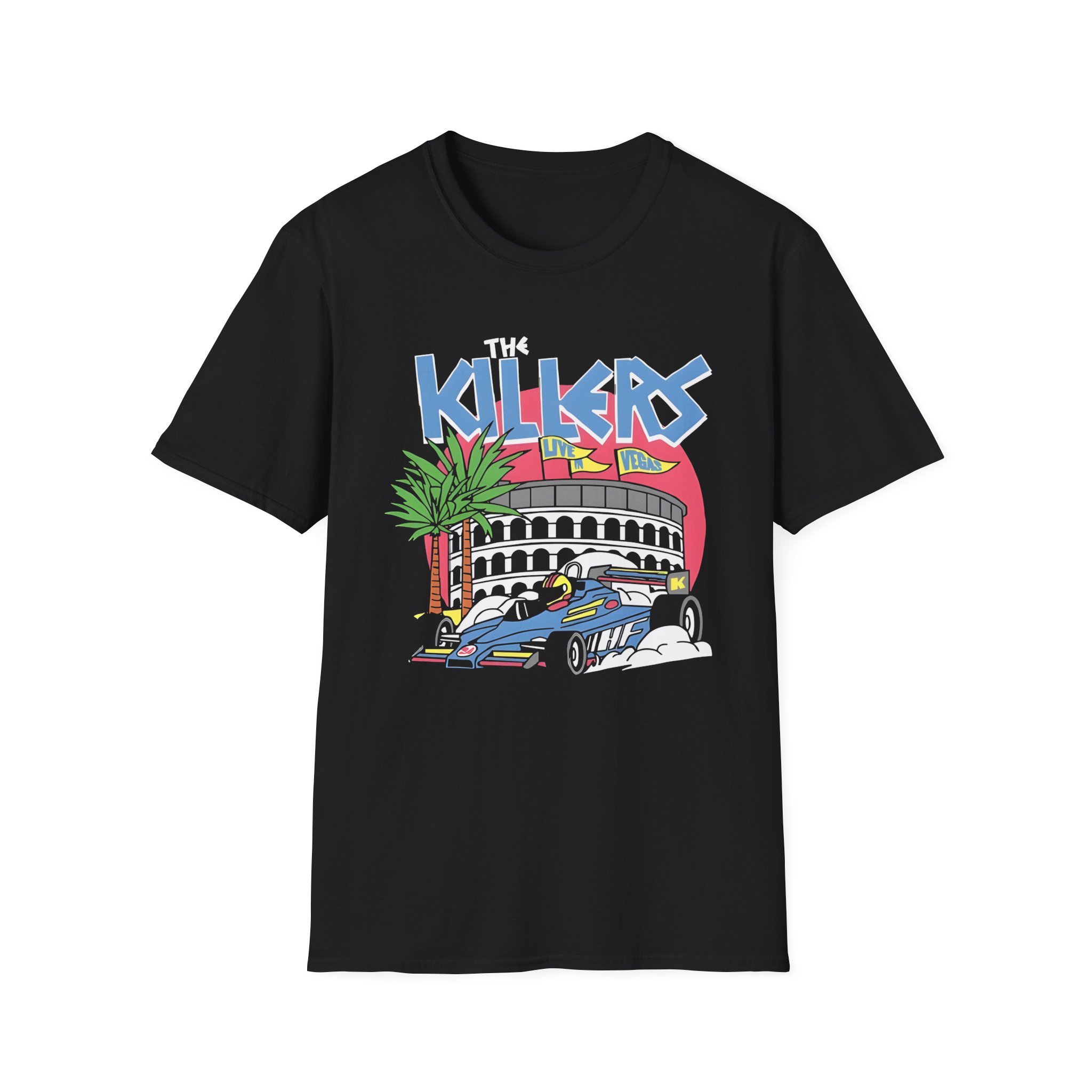 TK Hot Fuss Race Car Unisex Softstyle T-Shirt