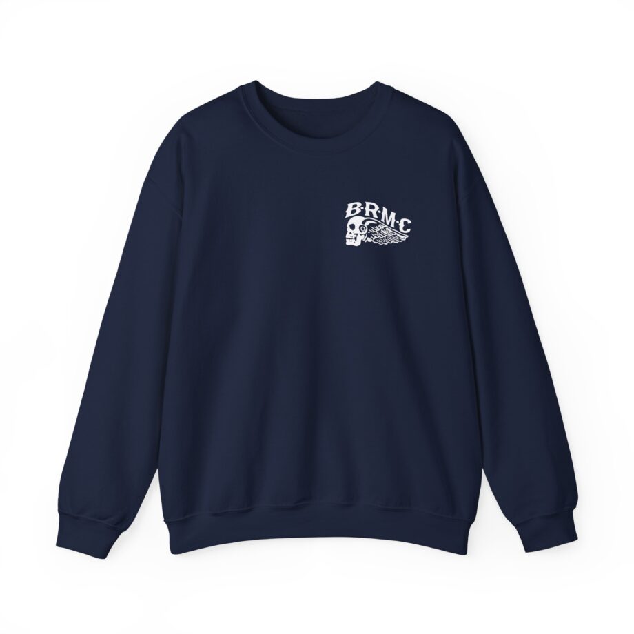 B.R.M.C. WINGED SKULL Unisex Heavy Blend™ Crewneck Sweatshirt