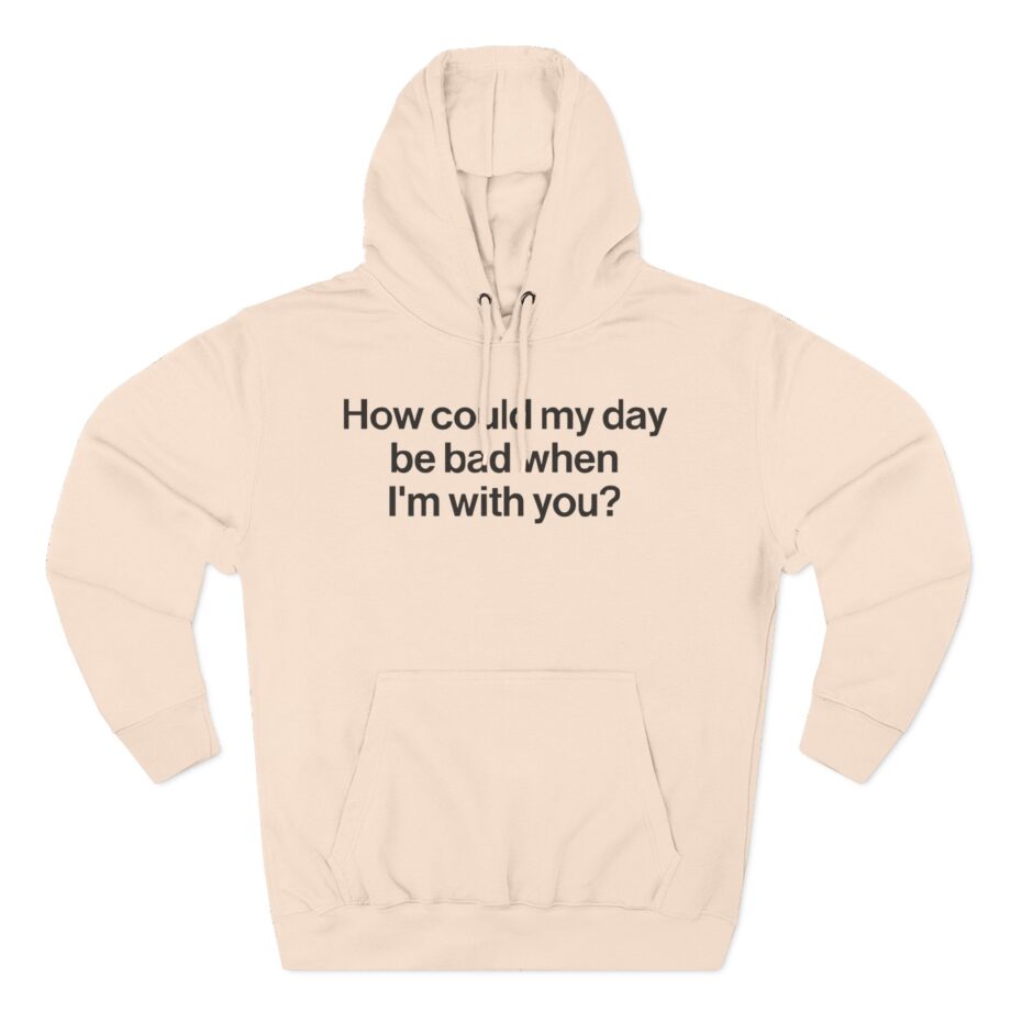 Wave to Earth Three-Panel Fleece Hoodie