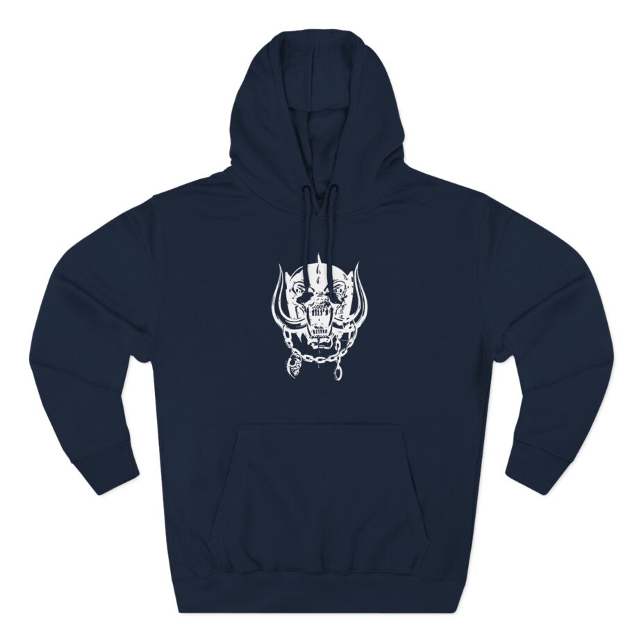 Lemmy Motörhead Tracklist Three-Panel Fleece Hoodie