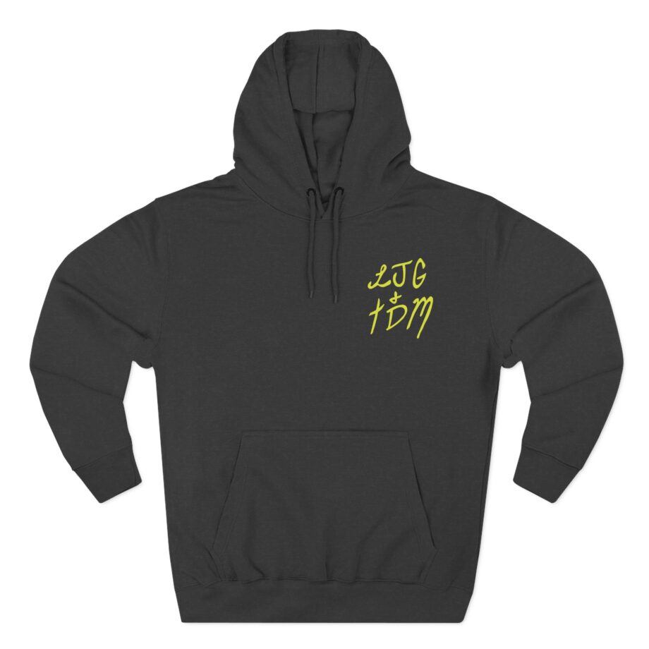 Laura Jane Grace Snake&bones Three-Panel Fleece Hoodie