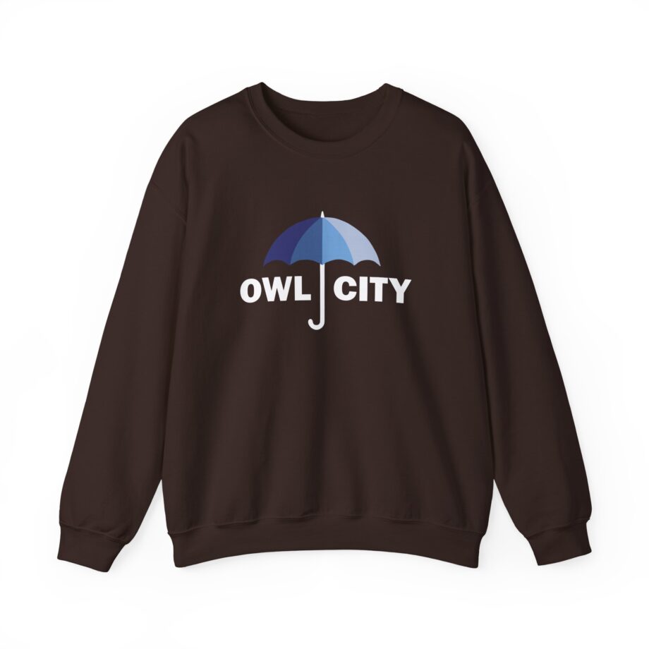 Owl City Umbrella Unisex Heavy Blend™ Crewneck Sweatshirt