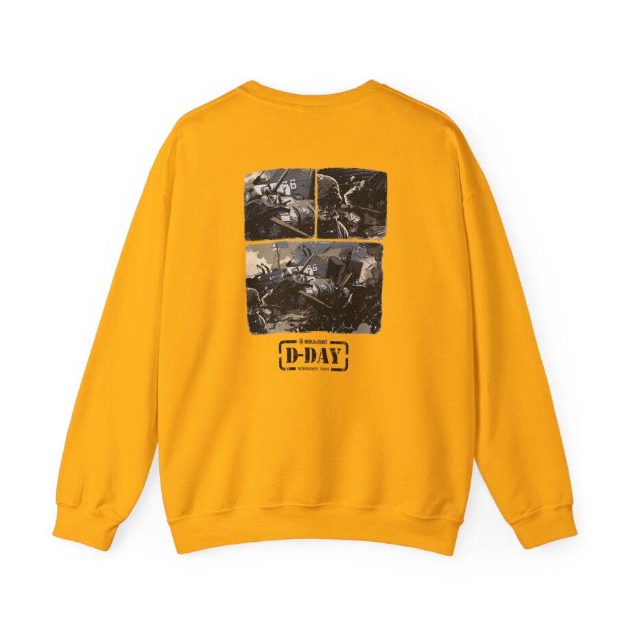 World of Tank Wot D-day Fury Storm Unisex Heavy Blend™ Crewneck Sweatshirt