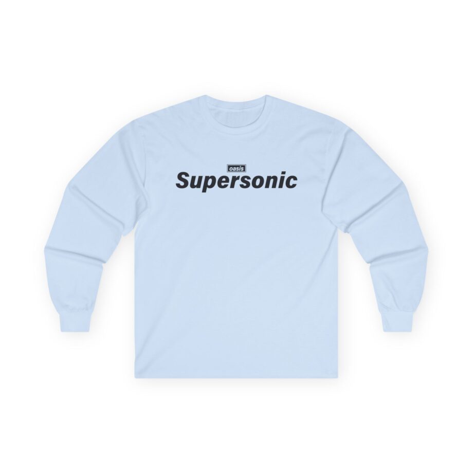 Oasis Supersonic Unisex Ultra Cotton Long Sleeve Tee