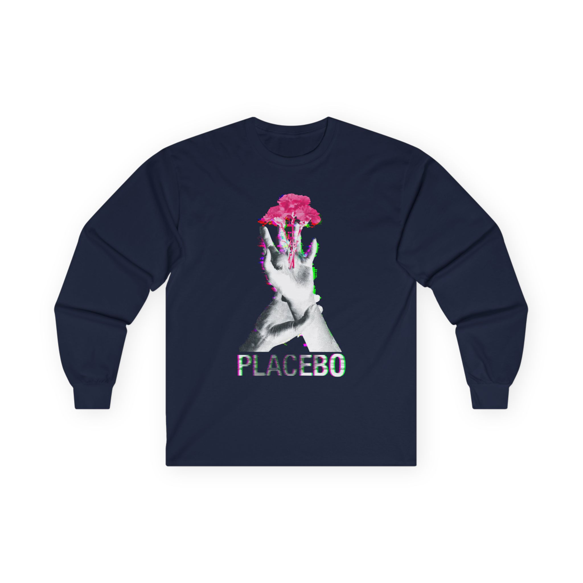 Placebo Flower Hand Unisex Ultra Cotton Long Sleeve Tee