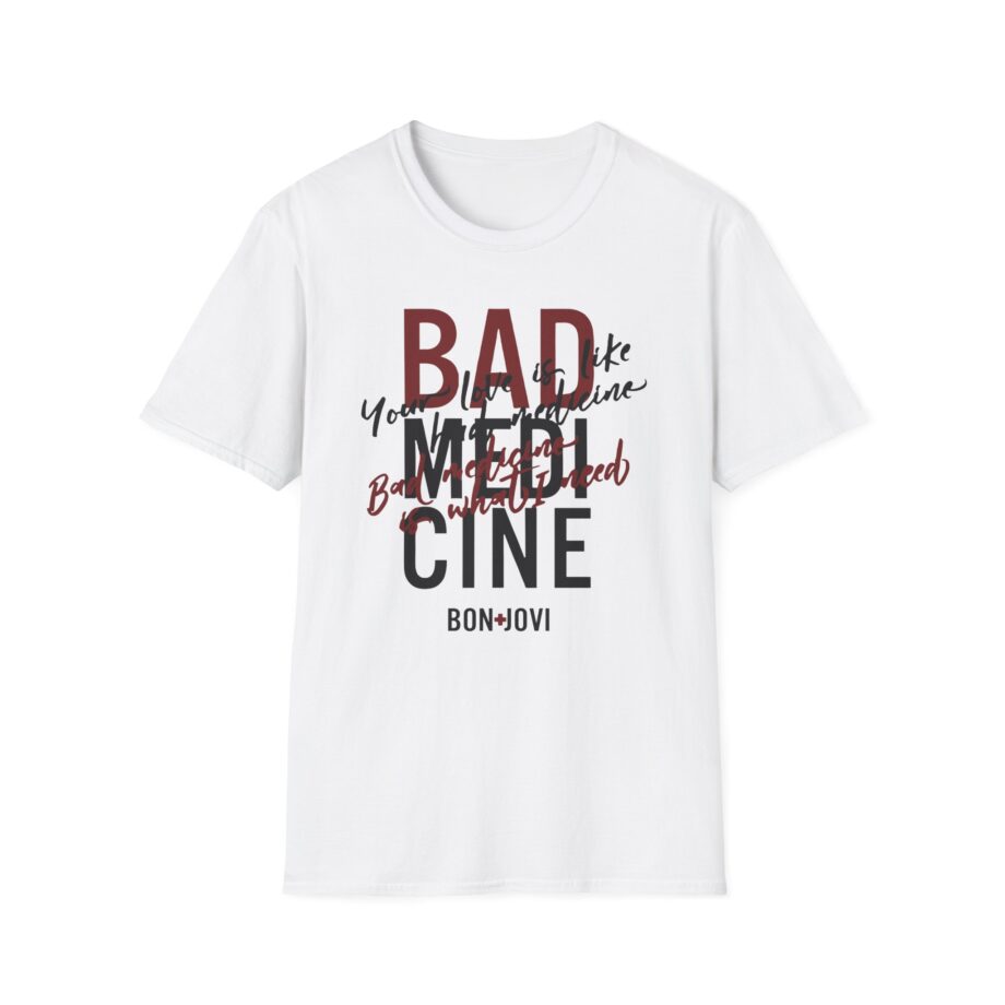 Bon Jovi Bad Medicine Unisex Softstyle T-Shirt