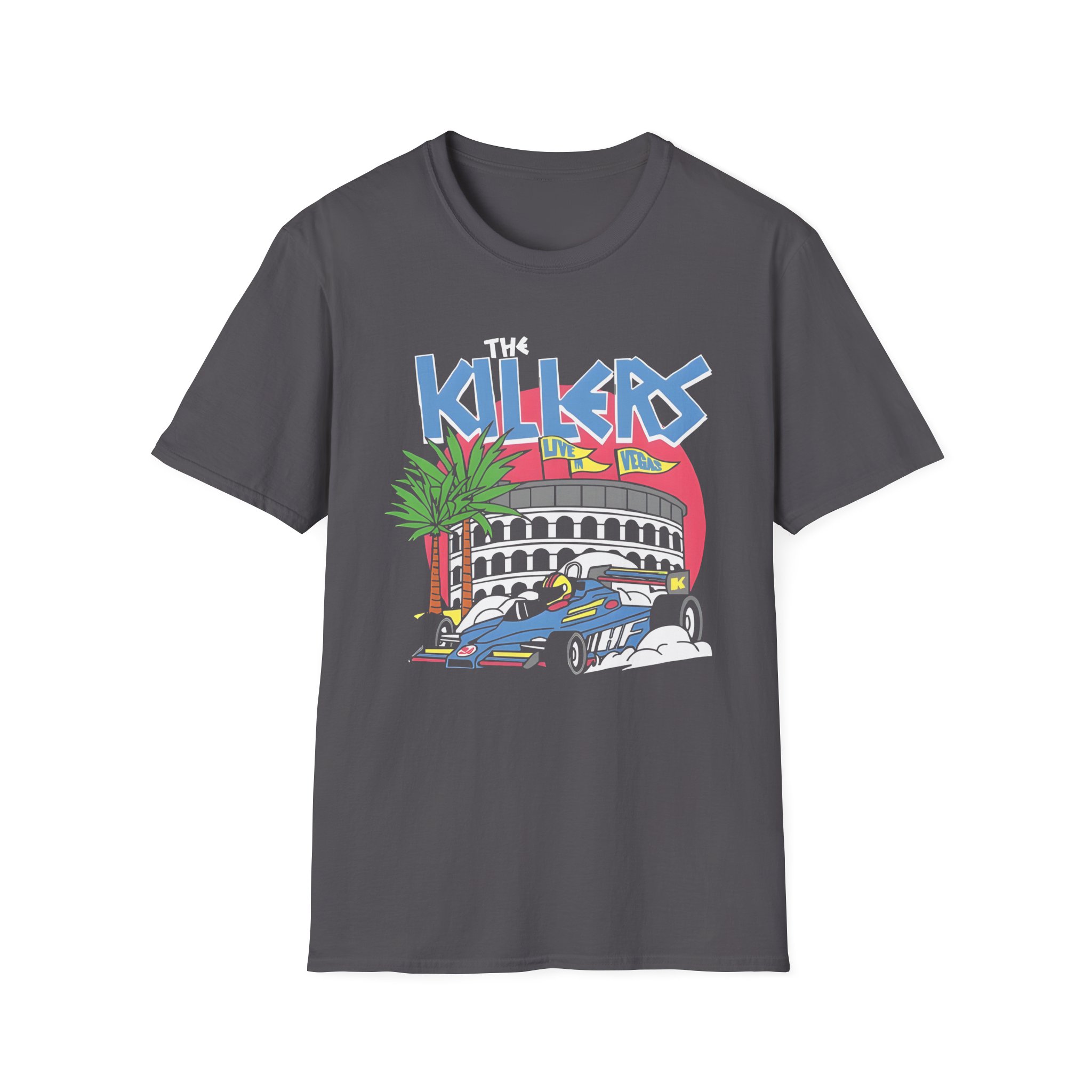 TK Hot Fuss Race Car Unisex Softstyle T-Shirt