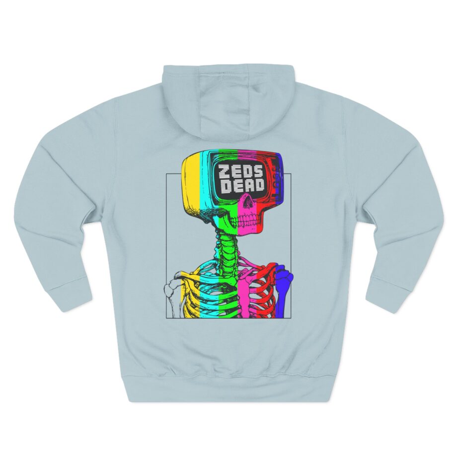 Zeds Dead Test Pattern Three-Panel Fleece Hoodie