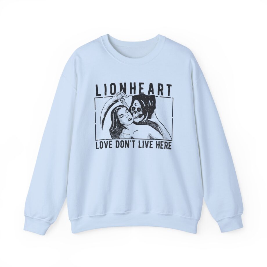 Lionheart "Love Don't Reaper" Unisex Heavy Blend™ Crewneck Sweatshirt