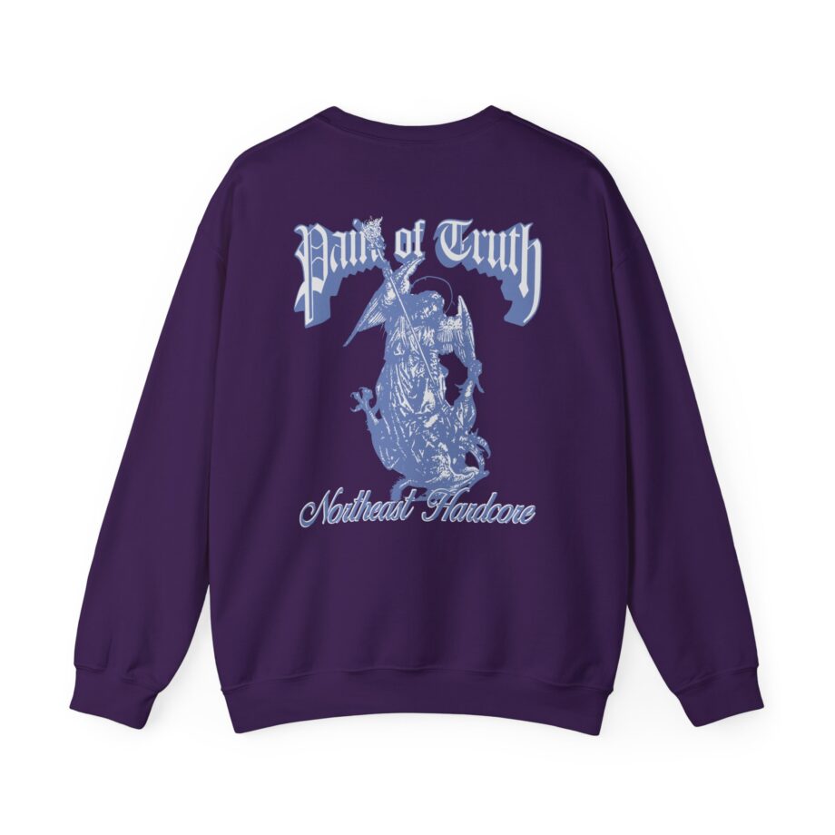 Pain of Truth Not Through Blood Unisex Heavy Blend™ Crewneck Sweatshirt