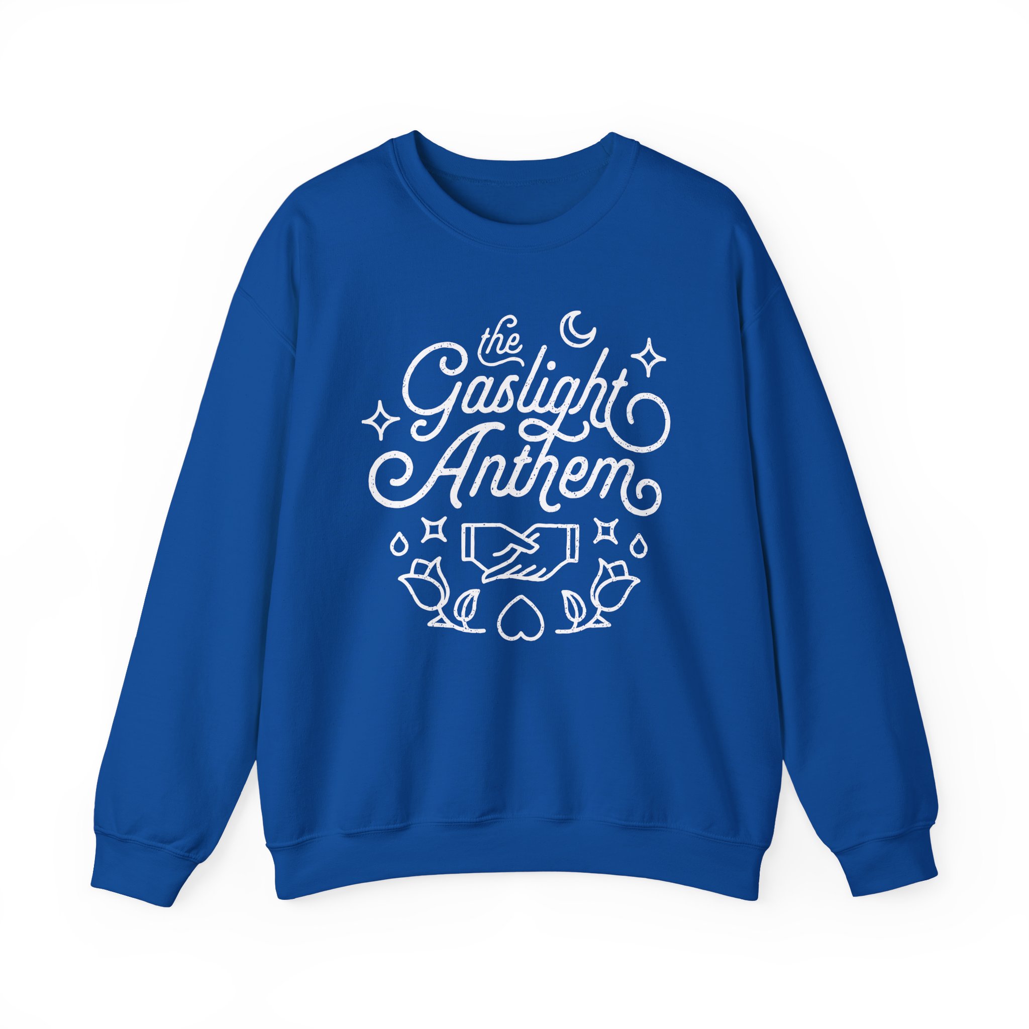Gaslight Anthem Handshake Unisex Heavy Blendâ„¢ Crewneck Sweatshirt