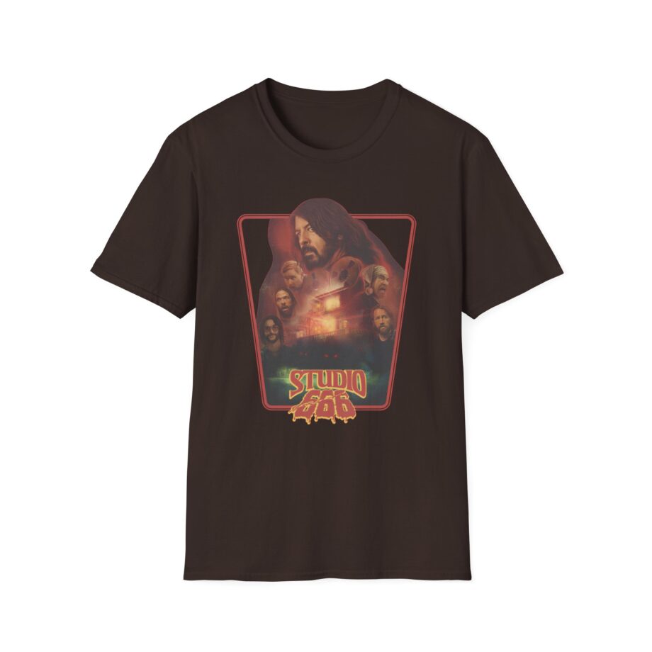 Foo Fighters Studio 666 Retro Unisex Softstyle T-Shirt