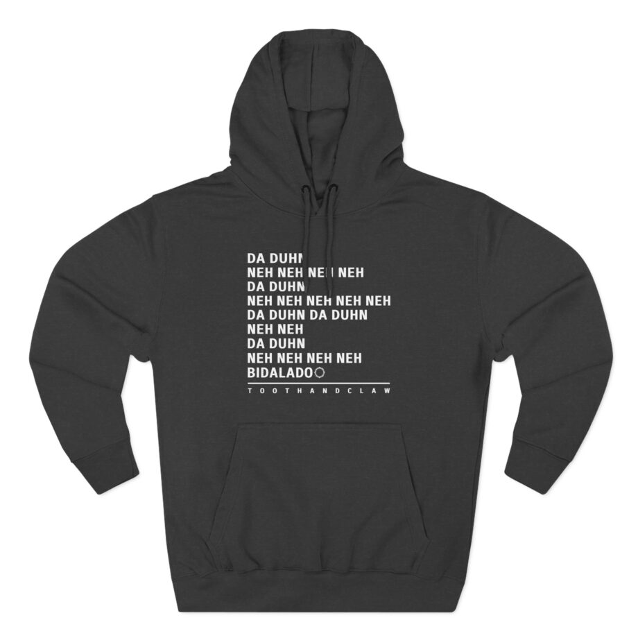 Animals as Leaders Tooth and Claw Lyric Three-Panel Fleece Hoodie