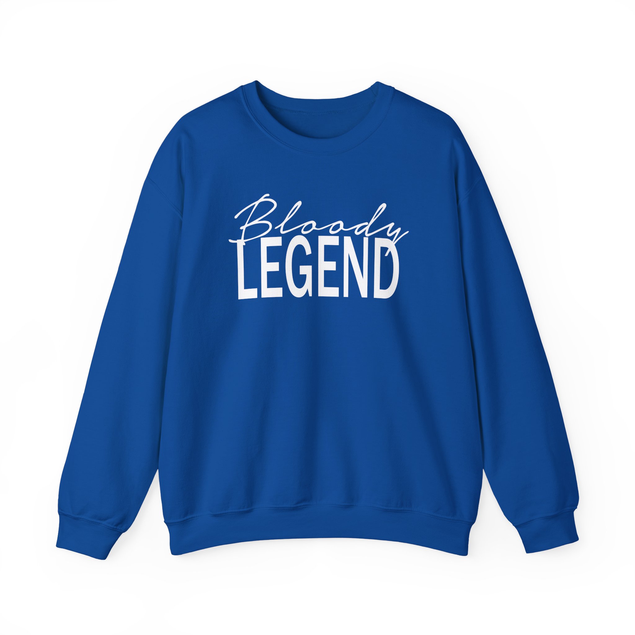 Lazarbeam Bloody Legend Unisex Heavy Blendâ„¢ Crewneck Sweatshirt