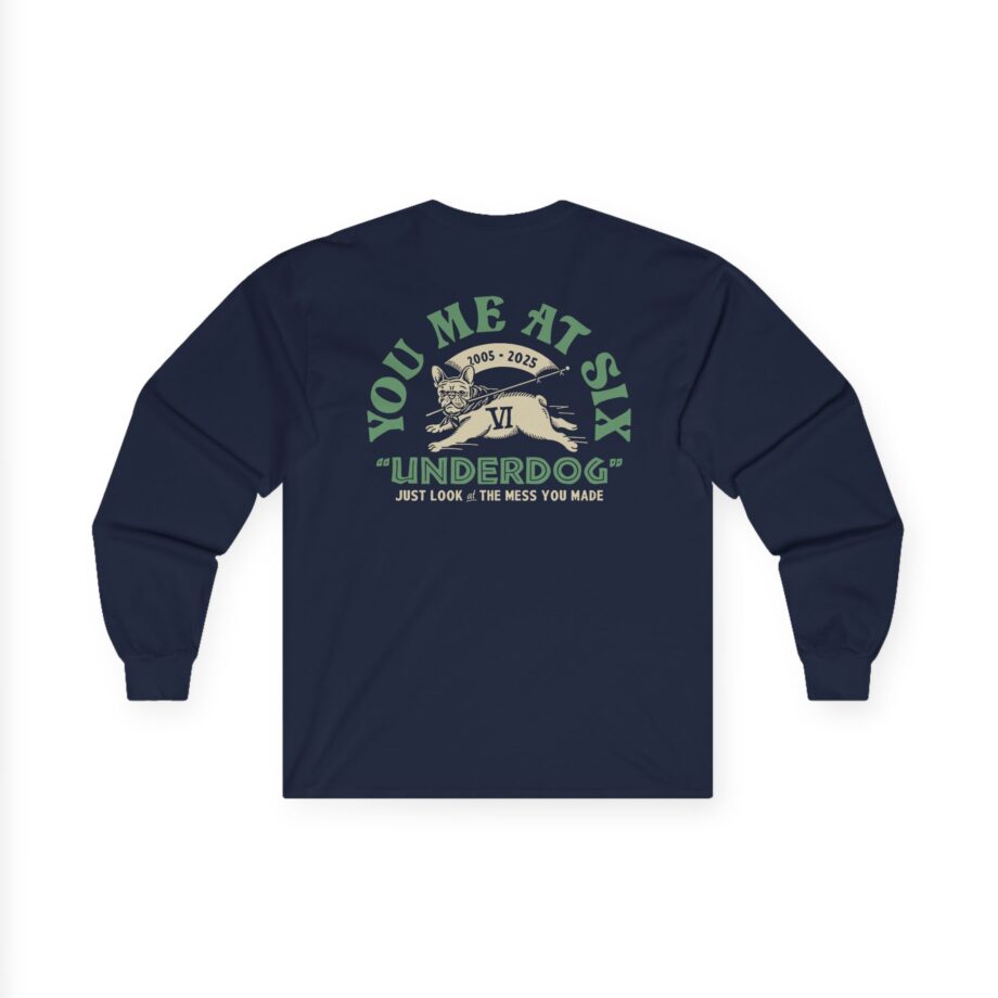 You Me at Six Underdog Unisex Ultra Cotton Long Sleeve Tee