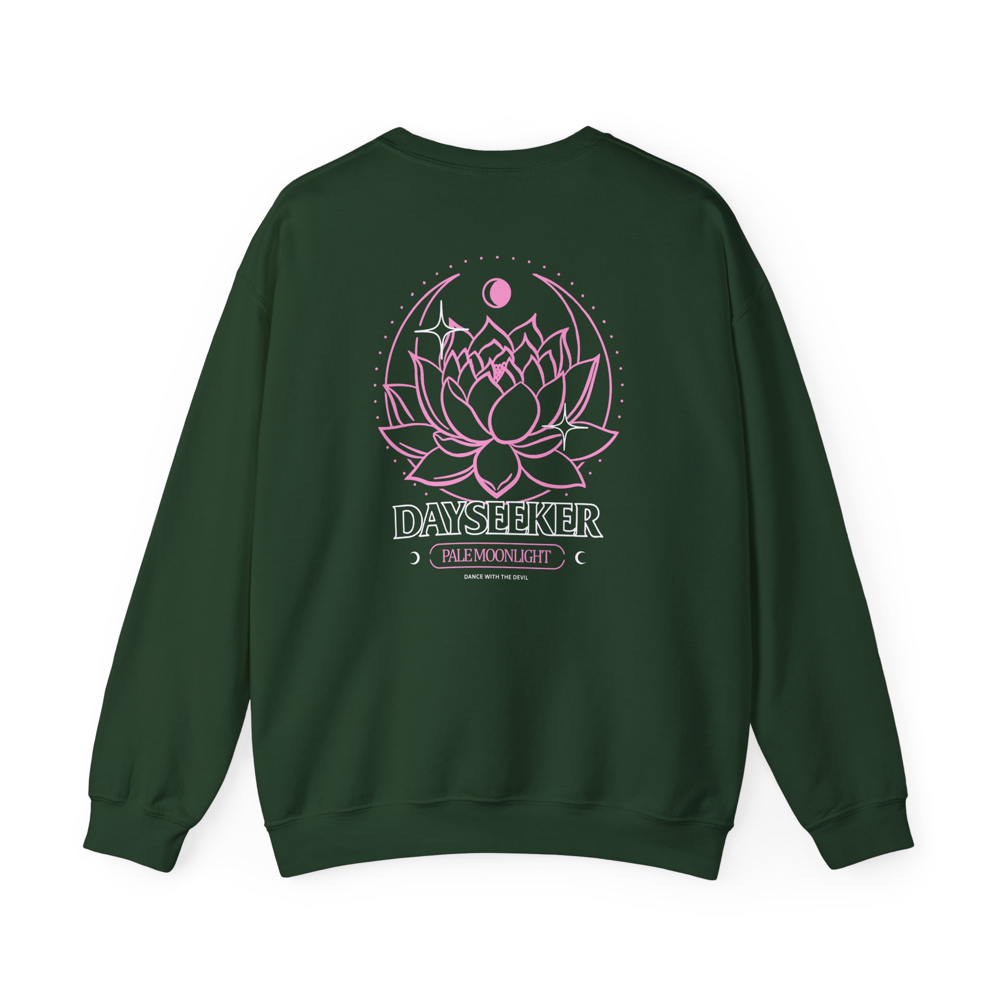 Dayseeker Lotus Unisex Heavy Blend Crewneck Sweatshirt