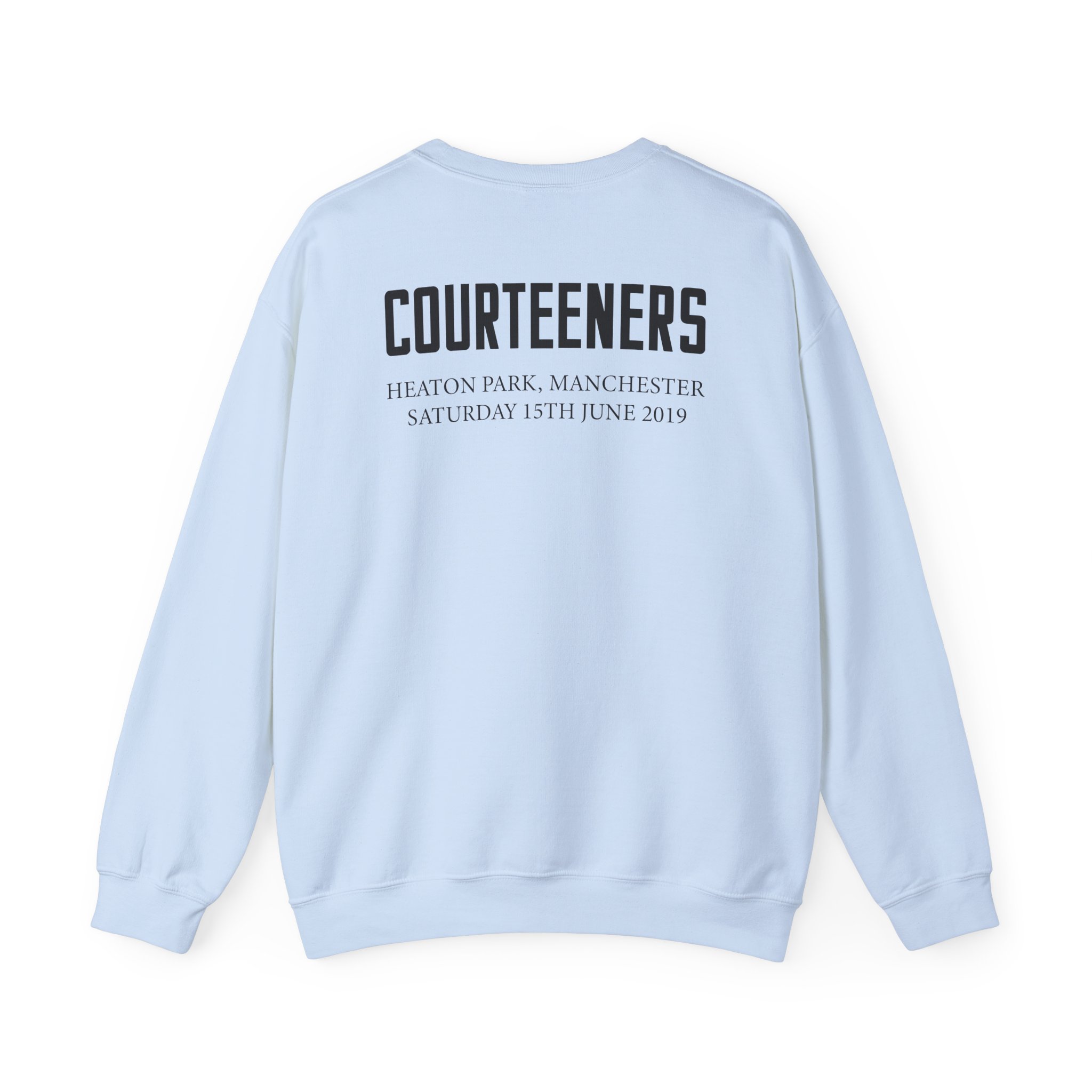 Courteeners Hand Illustrated Heaton Park Event Unisex Heavy Blend Crewneck Sweatshirt
