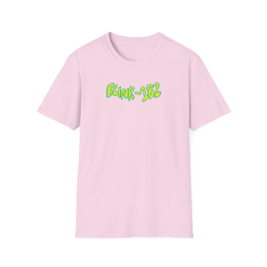 Blink 182 One More Time Smiley Sketch Unisex Softstyle T-Shirt