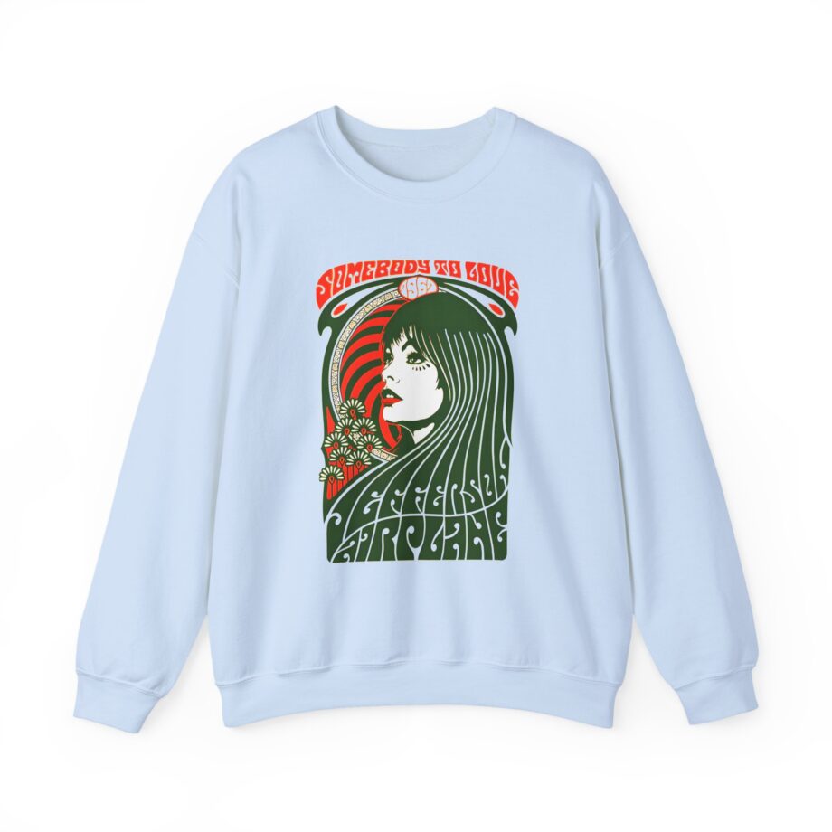 Jefferson Airplane Somebody to Love Unisex Heavy Blend™ Crewneck Sweatshirt
