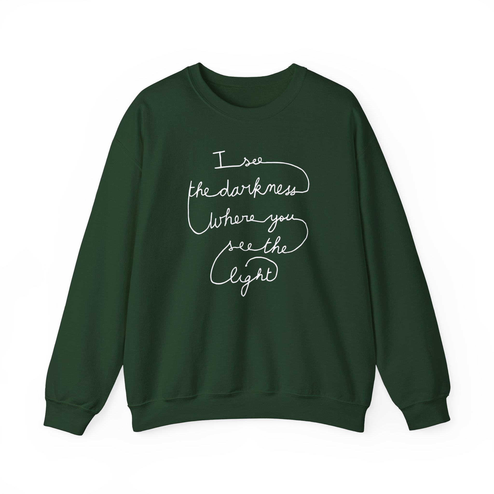 Tom Odell I See the Darkness Unisex Heavy Blendâ„¢ Crewneck Sweatshirt