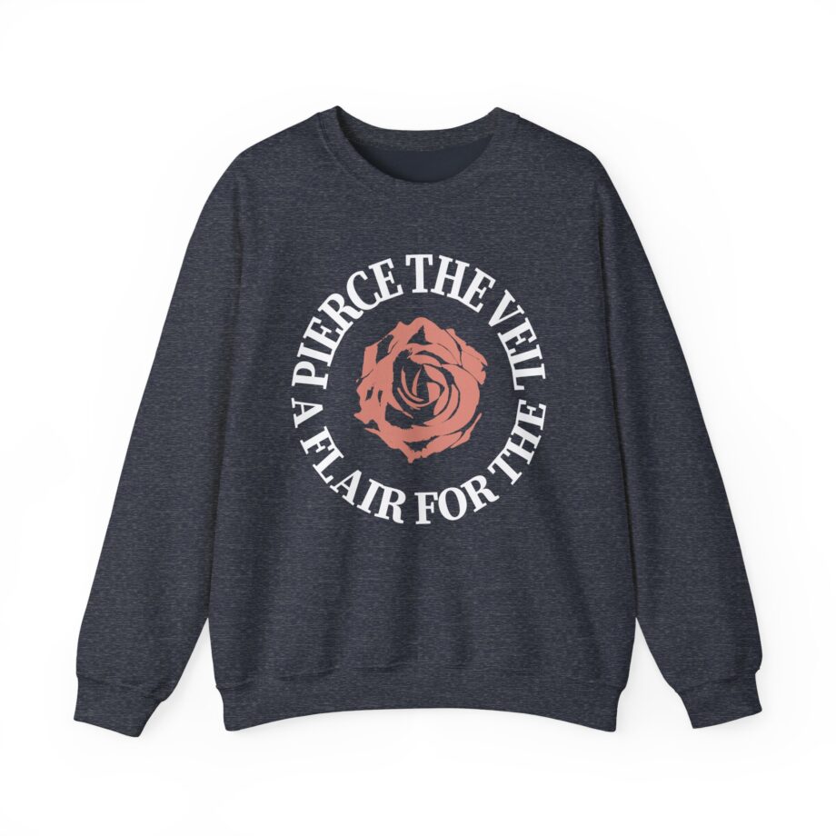 Pierce the Veil a Flair for the Dramatic Rose Unisex Heavy Blend™ Crewneck Sweatshirt
