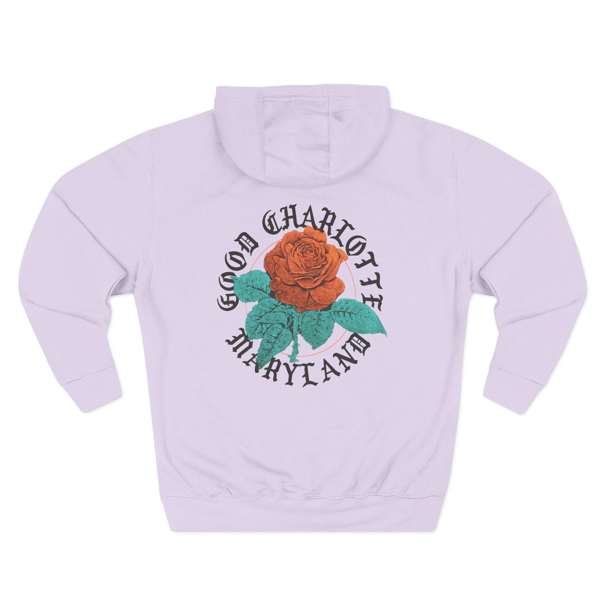 Good Charlotte Rose Maryland Three-Panel Fleece Hoodie