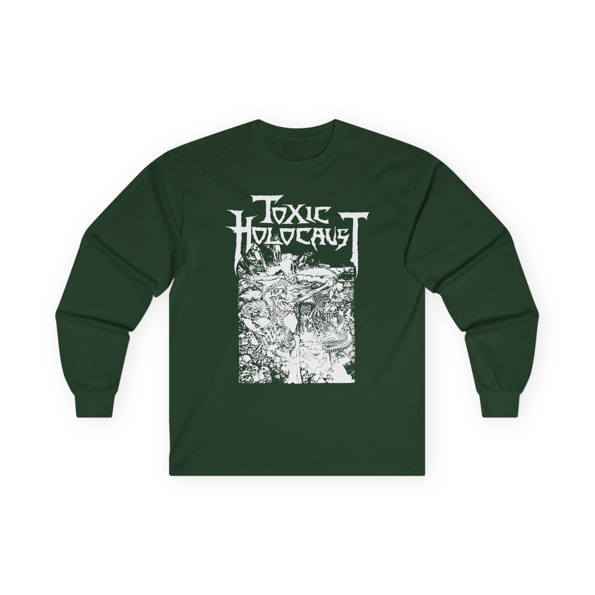 Toxic Holocaust Nuke the Cross Unisex Ultra Cotton Long Sleeve Tee