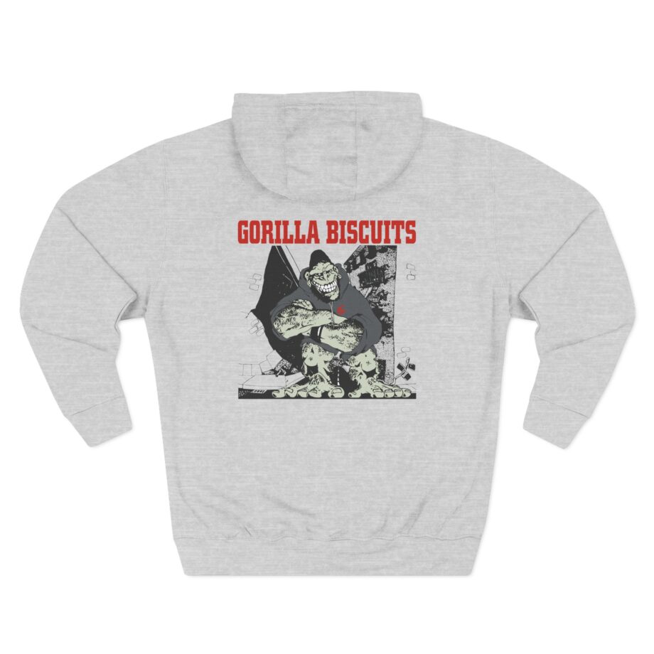 Gorilla Biscuits Hold Your Ground Three-Panel Fleece Hoodie