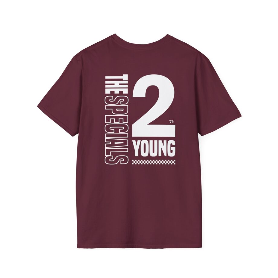 The Specials 2 Much 2 Young Unisex Softstyle T-Shirt
