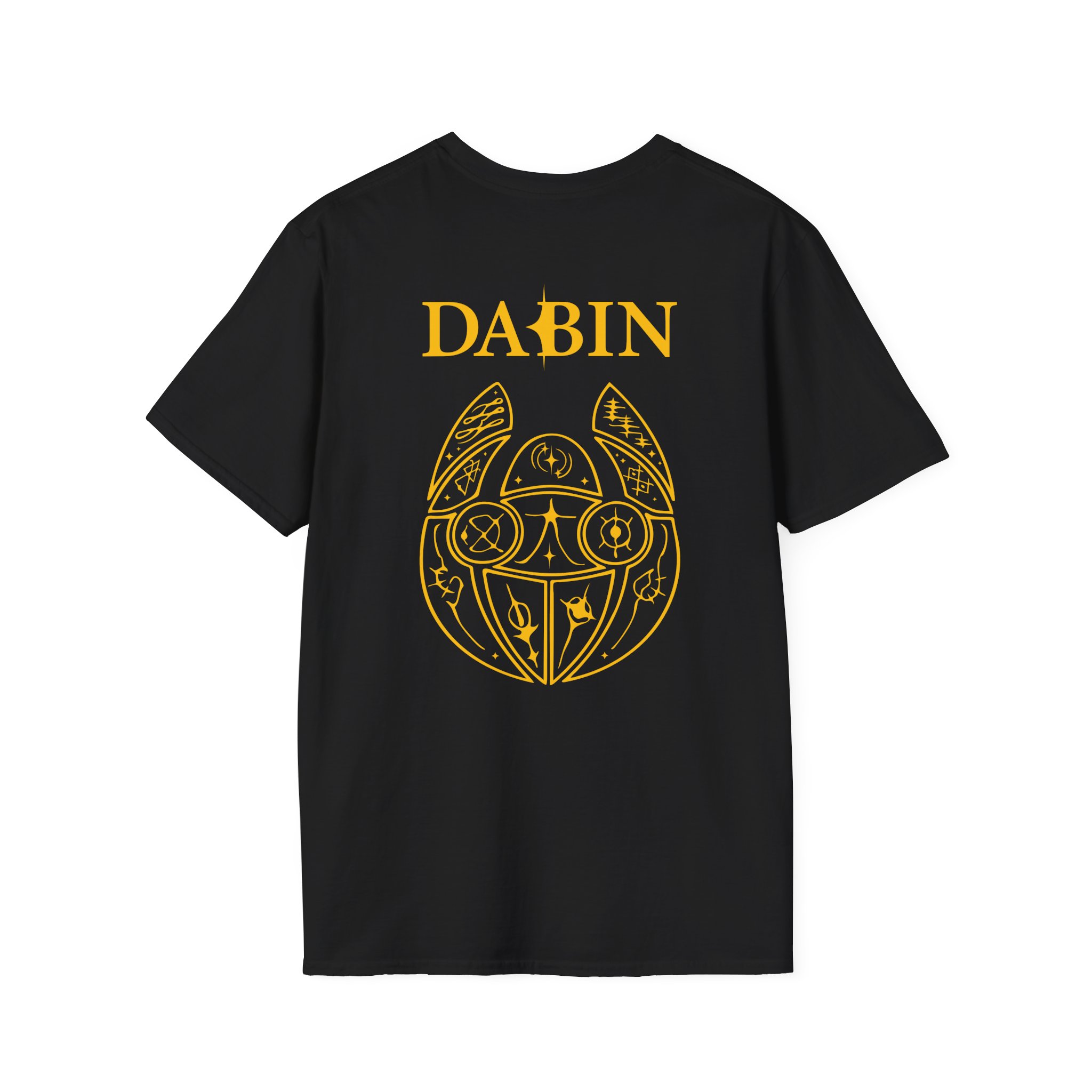 Dabin Between Broken Glyph Mask  Unisex Softstyle T-Shirt