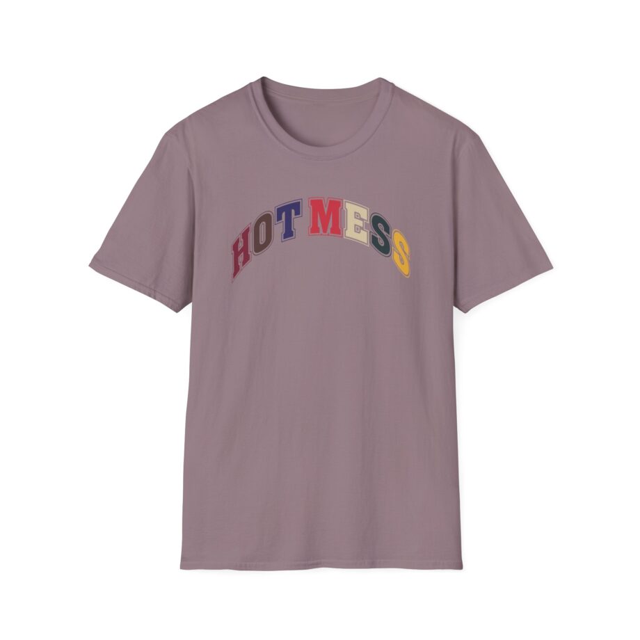 Alix Earle Hot Mess Varsity Unisex Softstyle T-Shirt