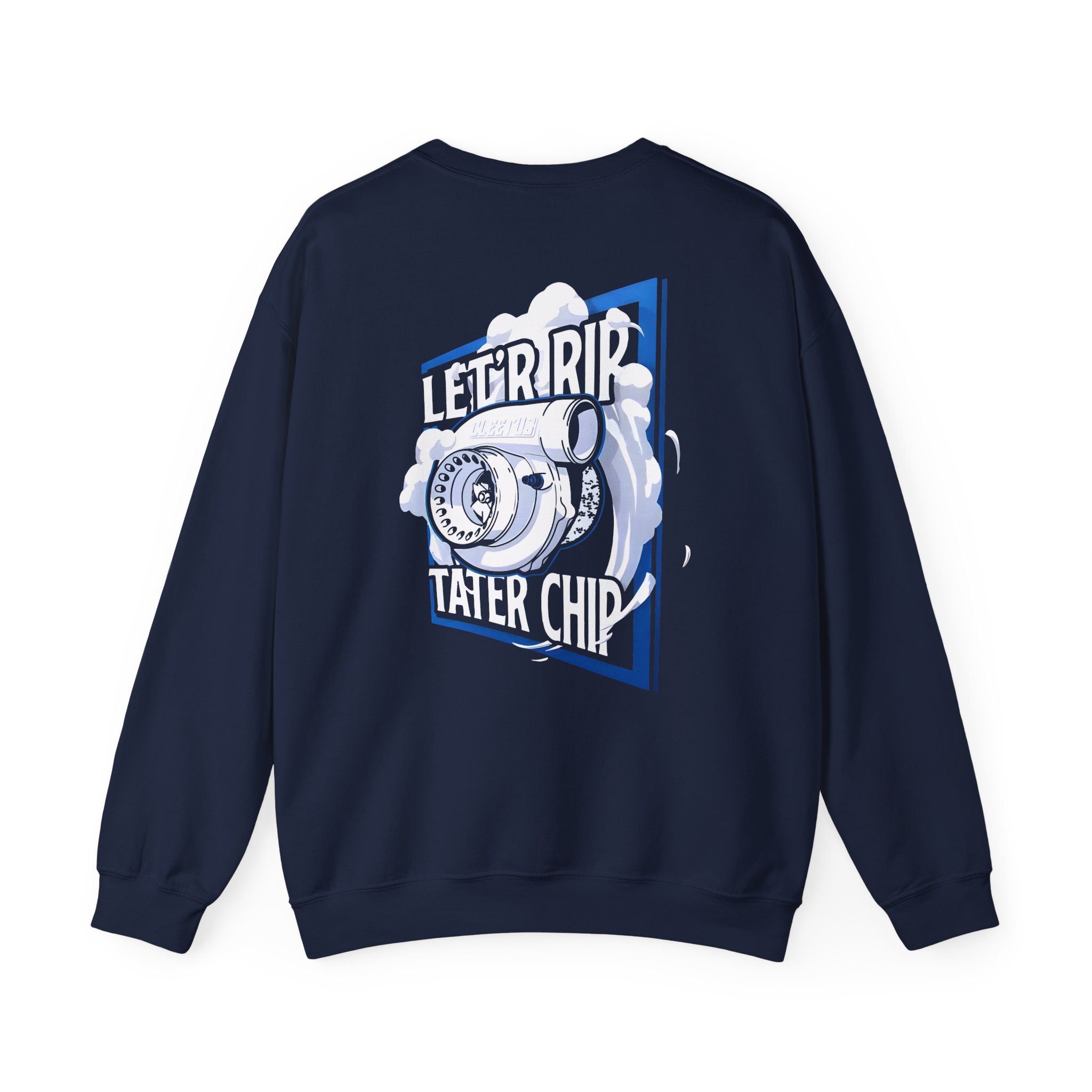 Cleetus Mcfarland Cleetus Let'r Rip Turbo Unisex Heavy Blendâ„¢ Crewneck Sweatshirt