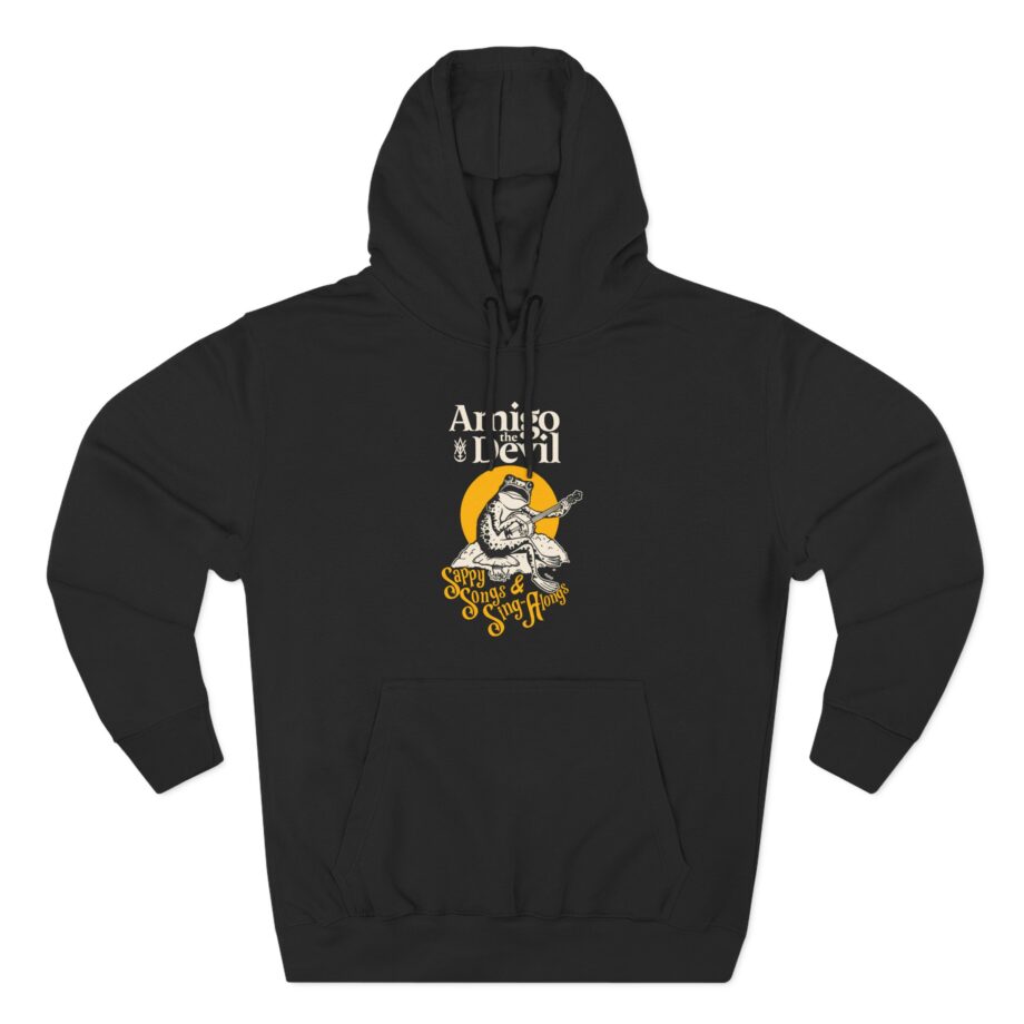 Amigo the Devil Sappy Songs Three-Panel Fleece Hoodie