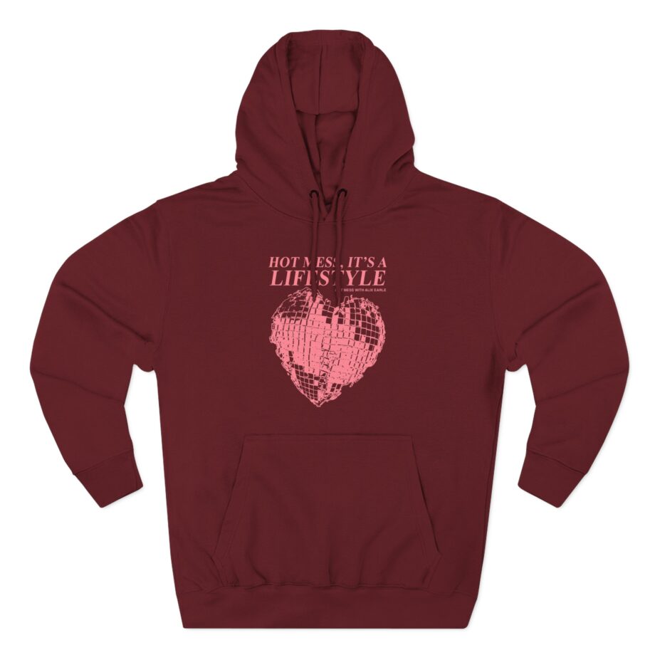 Alix Earle Unwell Three-Panel Fleece Hoodie