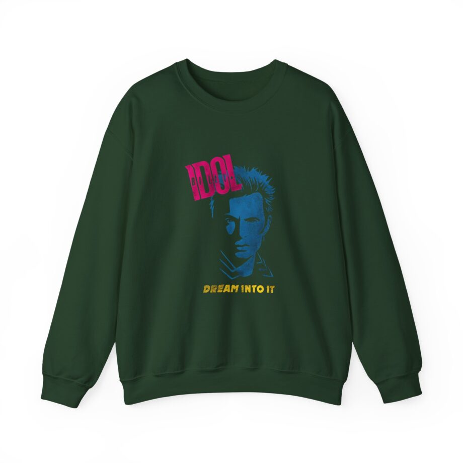 Billy Idol Dream Into It Album Unisex Heavy Blend™ Crewneck Sweatshirt