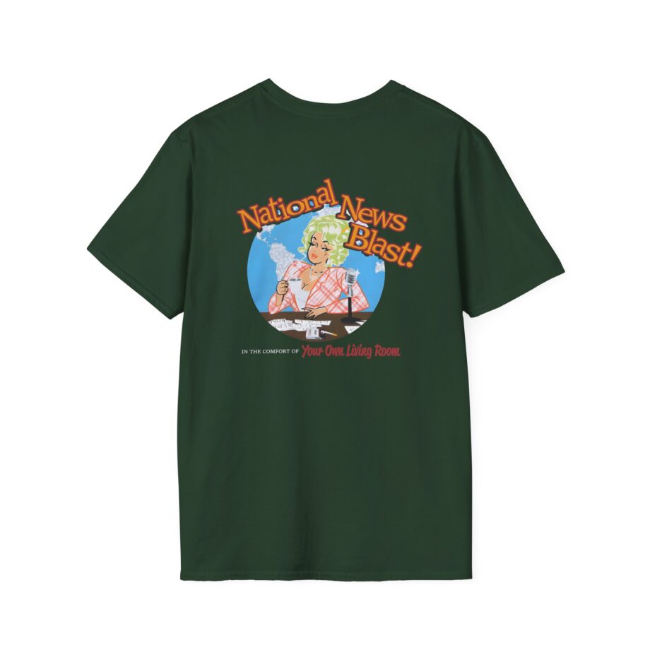 Broski Report National News Blast Unisex Softstyle T-Shirt