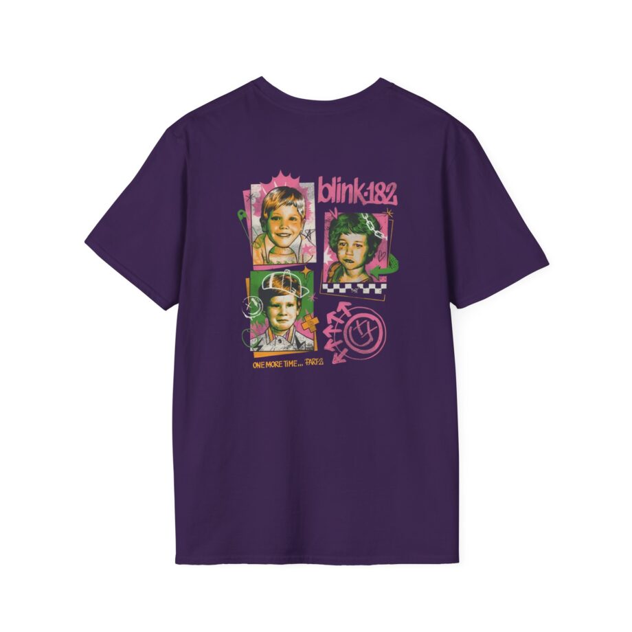Blink 182 One More Time...part 2 Unisex Softstyle T-Shirt