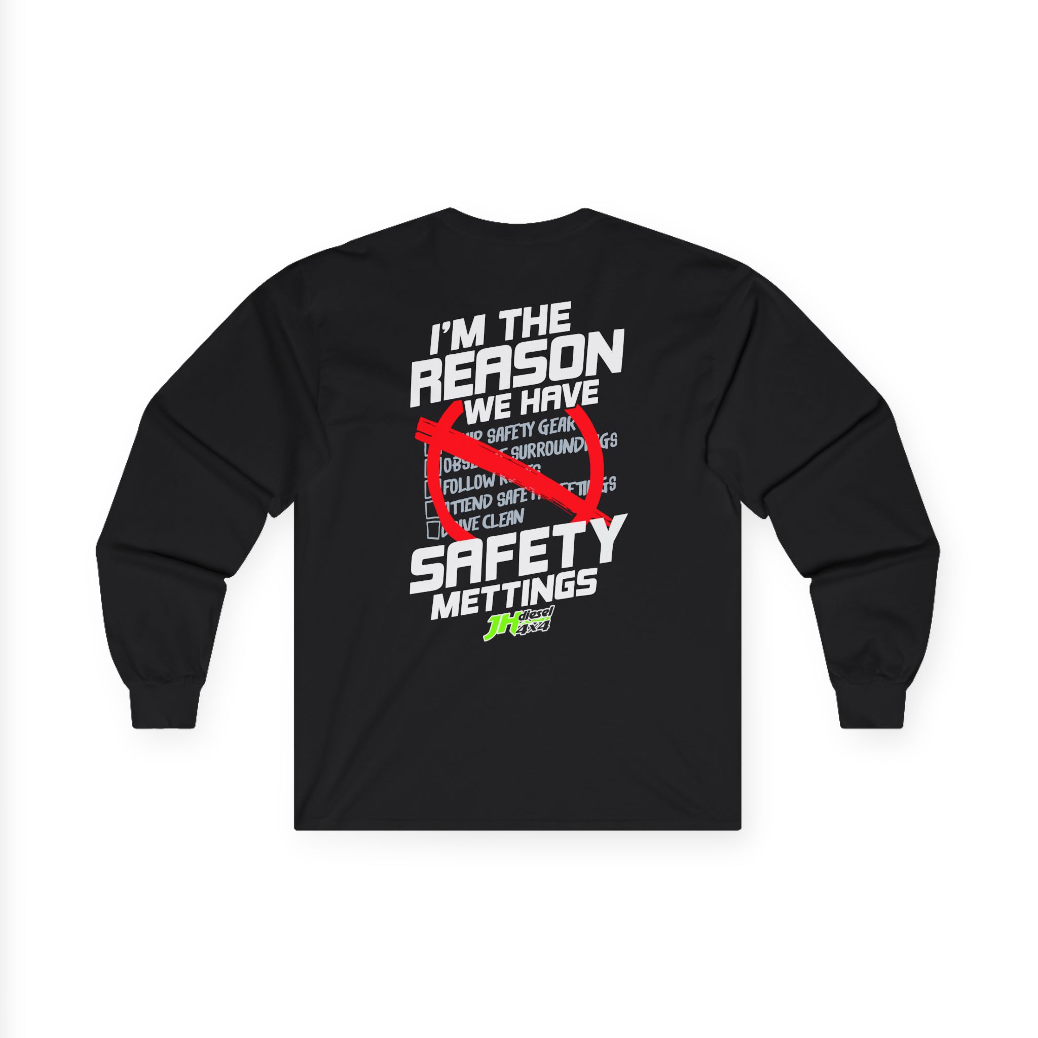 Cleetus Mcfarland Jh's Safety Meeting Unisex Ultra Cotton Long Sleeve Tee