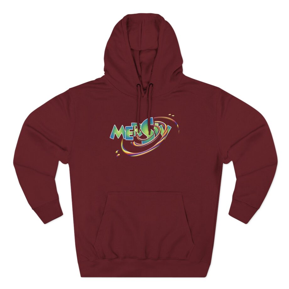 Mersiv Three-Panel Fleece Hoodie