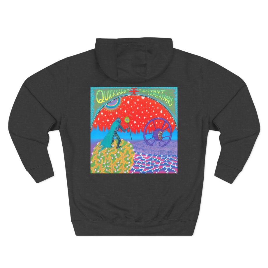 Quicksand Distant Populations Three-Panel Fleece Hoodie