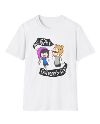 Dan and Phil Unisex Softstyle T-Shirt