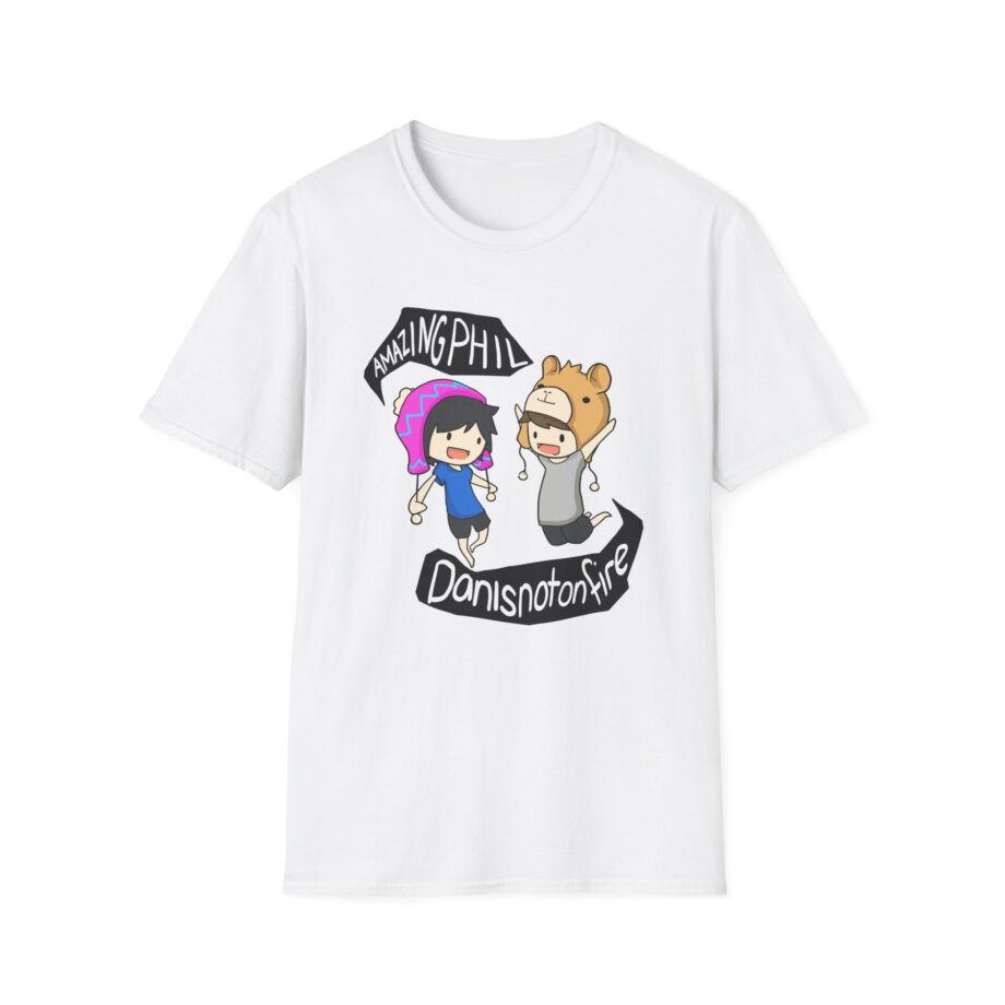 Dan and Phil Unisex Softstyle T-Shirt