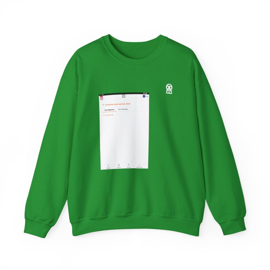 Qalf Tour Noir Unisex Heavy Blend™ Crewneck Sweatshirt