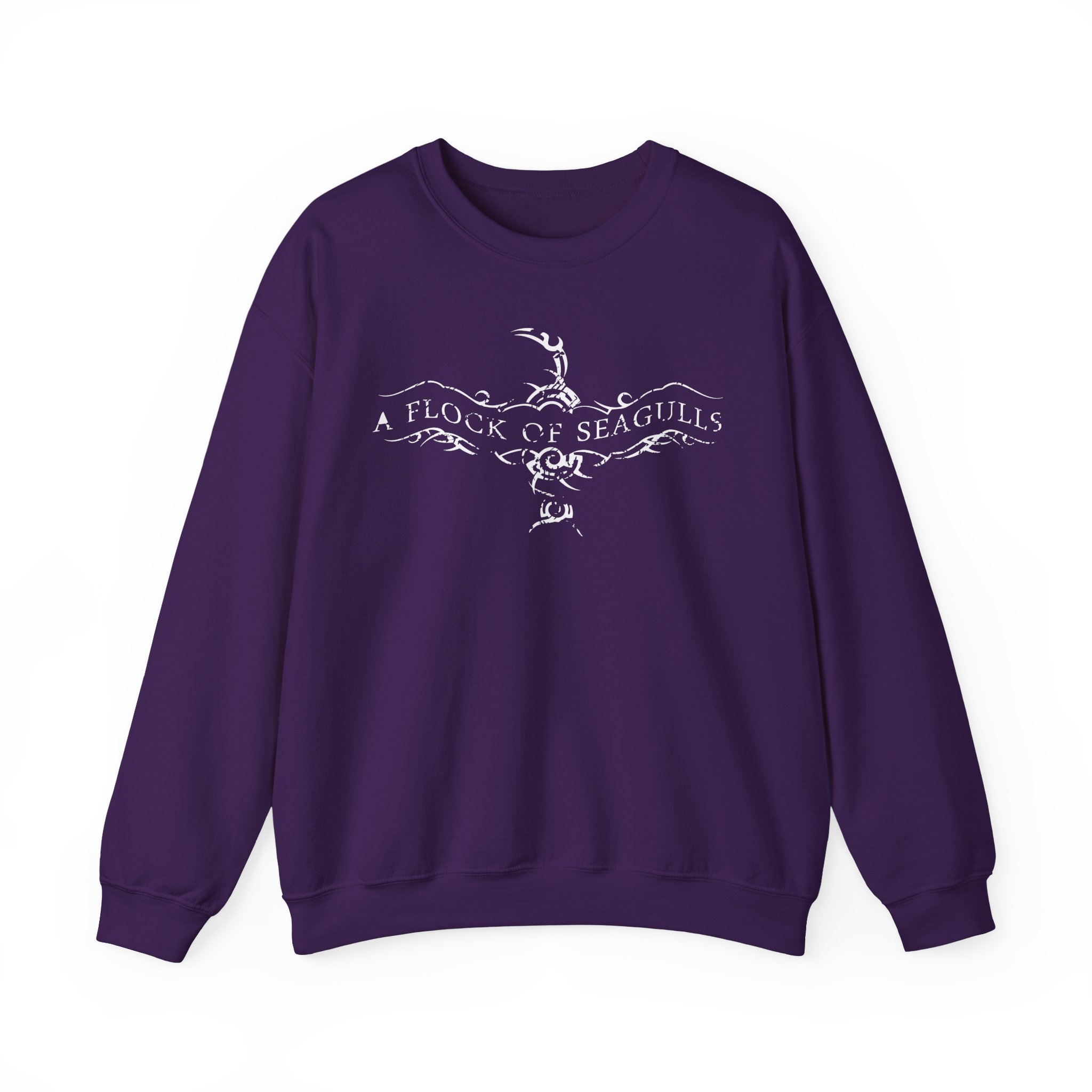 A Flock of Seagulls Logo Unisex Heavy Blendâ„¢ Crewneck Sweatshirt