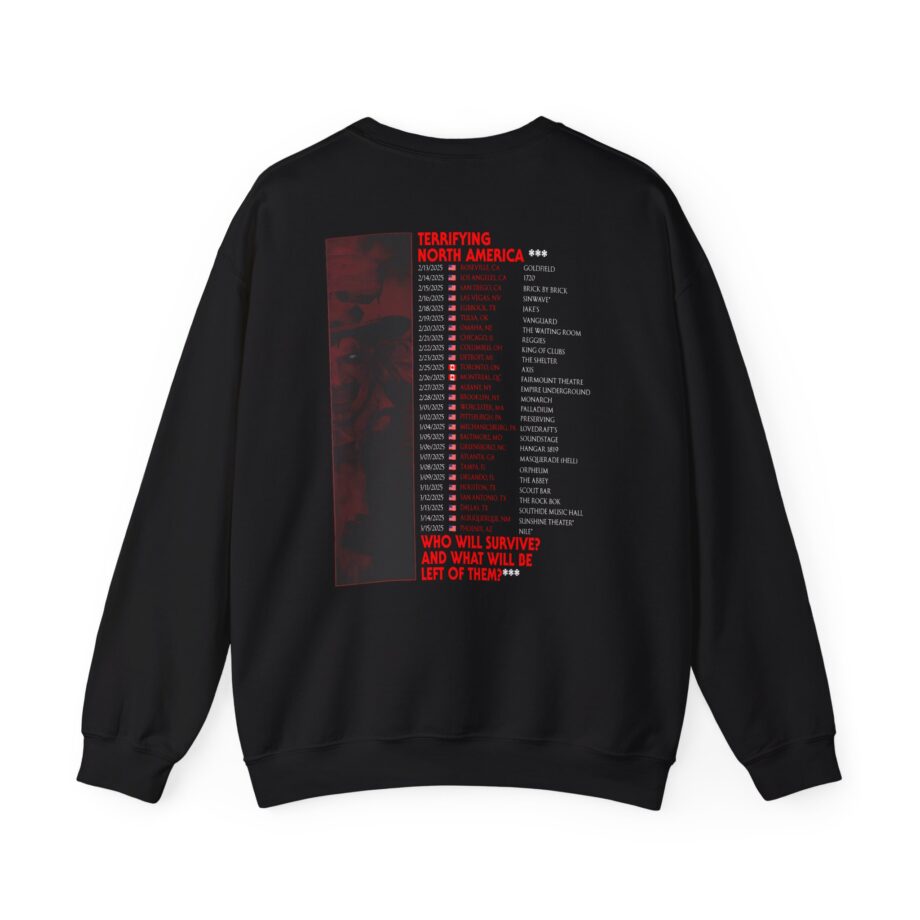 Aborted Spring 2025 North American Tour Unisex Heavy Blend™ Crewneck Sweatshirt