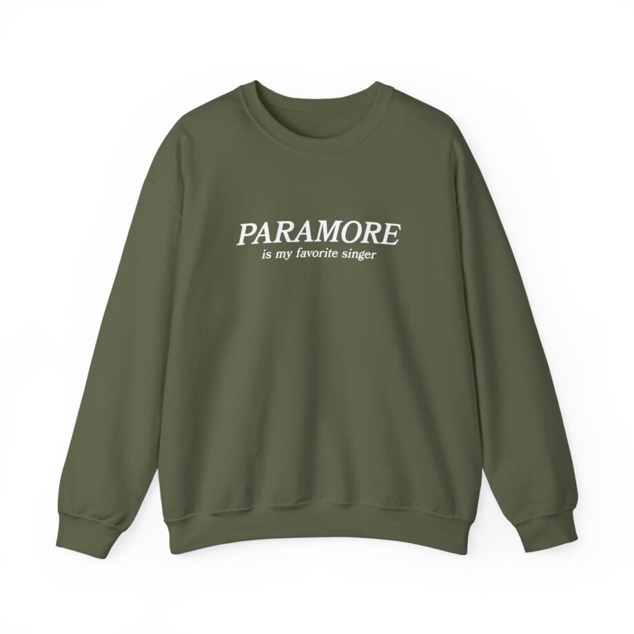 Hayley Williams Paramore is My Favorite Singer Unisex Heavy Blend™ Crewneck Sweatshirt