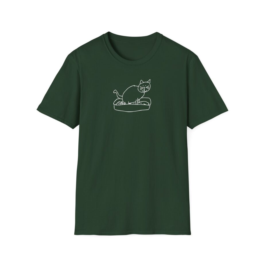 William Osman Cat Litter Unisex Softstyle T-Shirt