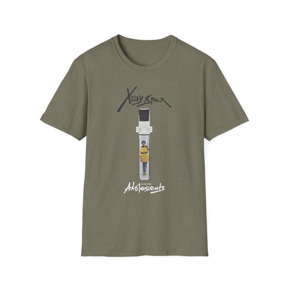 X-ray Spex Germ Free Single Tube Unisex Softstyle T-Shirt