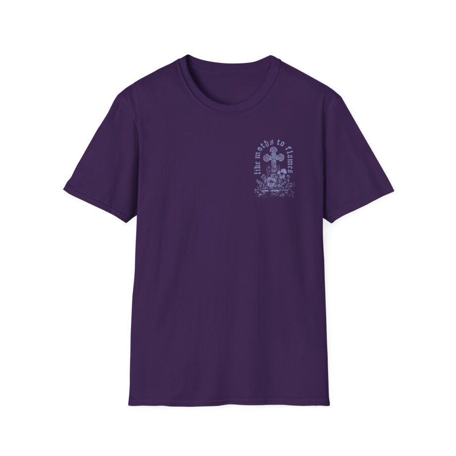 Like Moths to Flames Angels Weep Unisex Softstyle T-Shirt