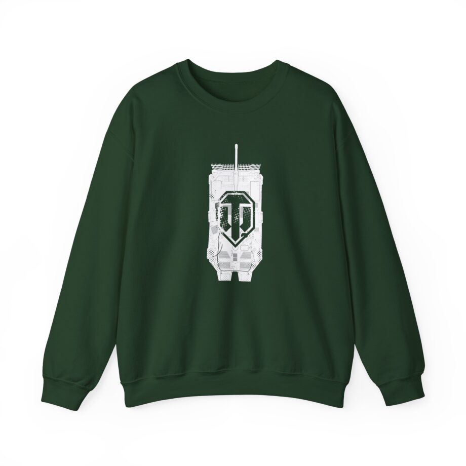 World of Tank Halftone Tank Unisex Heavy Blend™ Crewneck Sweatshirt